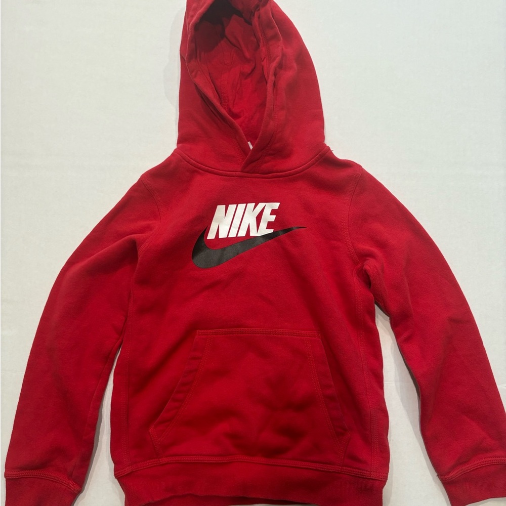 NIKE Kids Pullover Hoodie Sweatshirt Small S 6-8, Excellent Condition